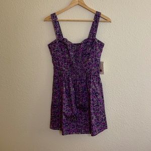 Free People Summer Dress in Fushia Combo